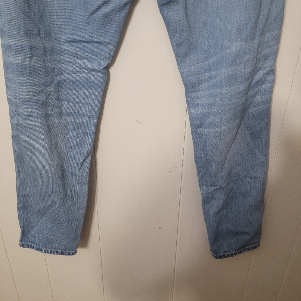 American eagle jeans high rise girlfriend blue size 6 - Picture 8 of 13